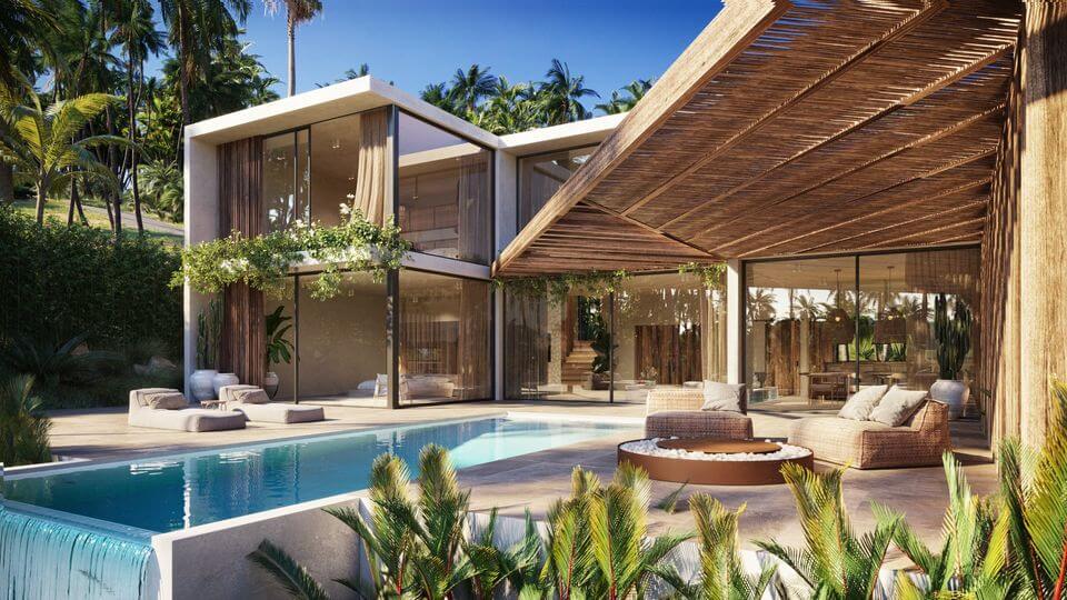 Bungalow with Beach Access